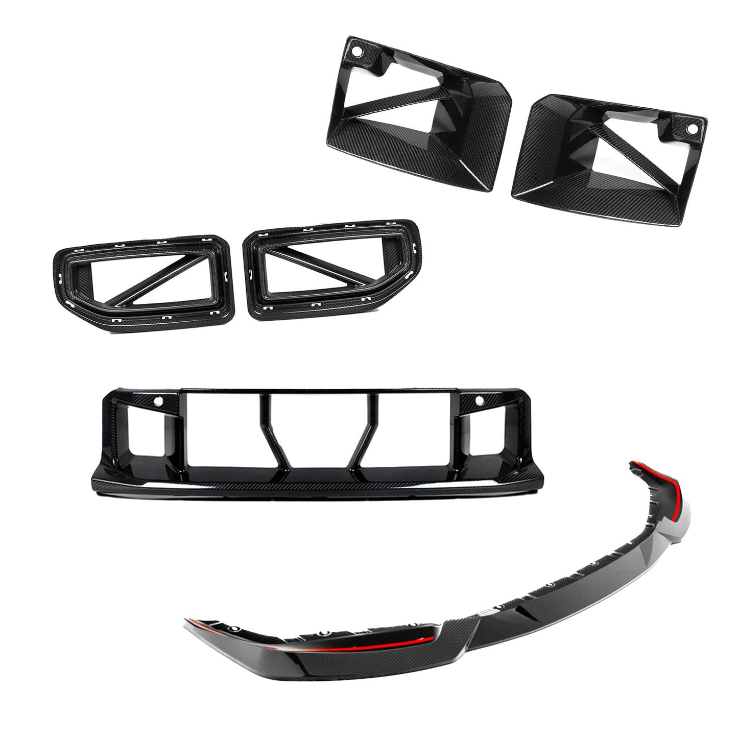 BMW M2 G87 R44 Carbon Fibre Front Styling Kit