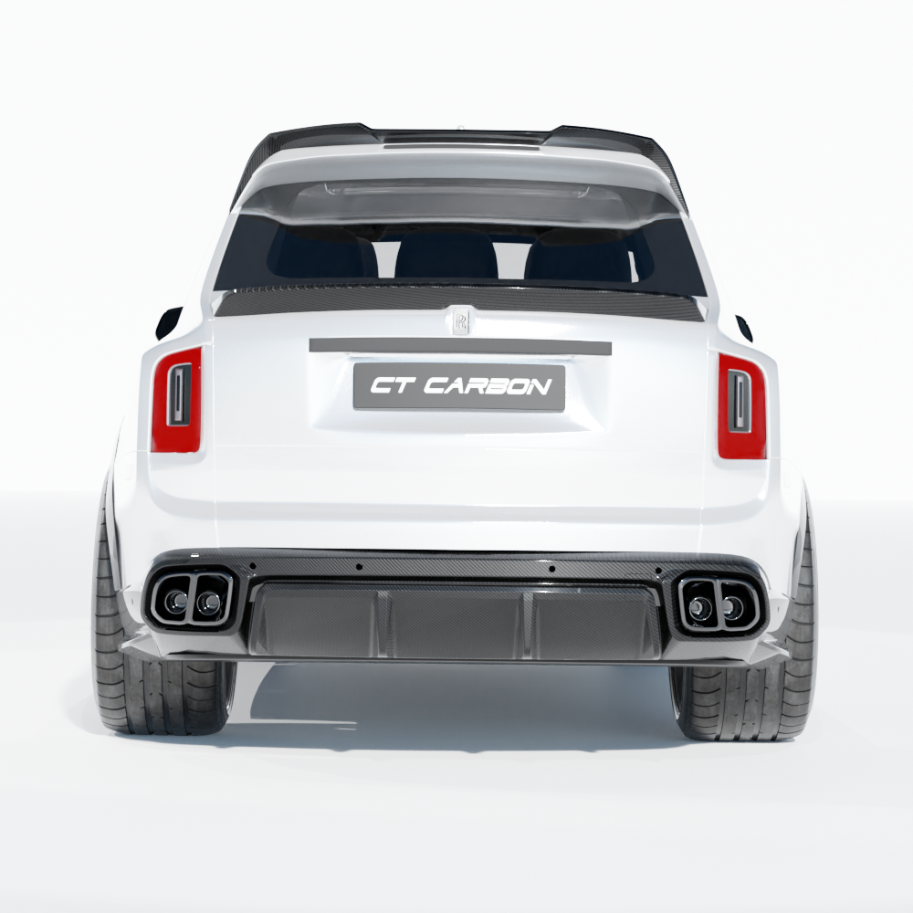 ROLLS ROYCE CULLINAN CARBON FIBRE MIDDLE SPOILER - CT DESIGN