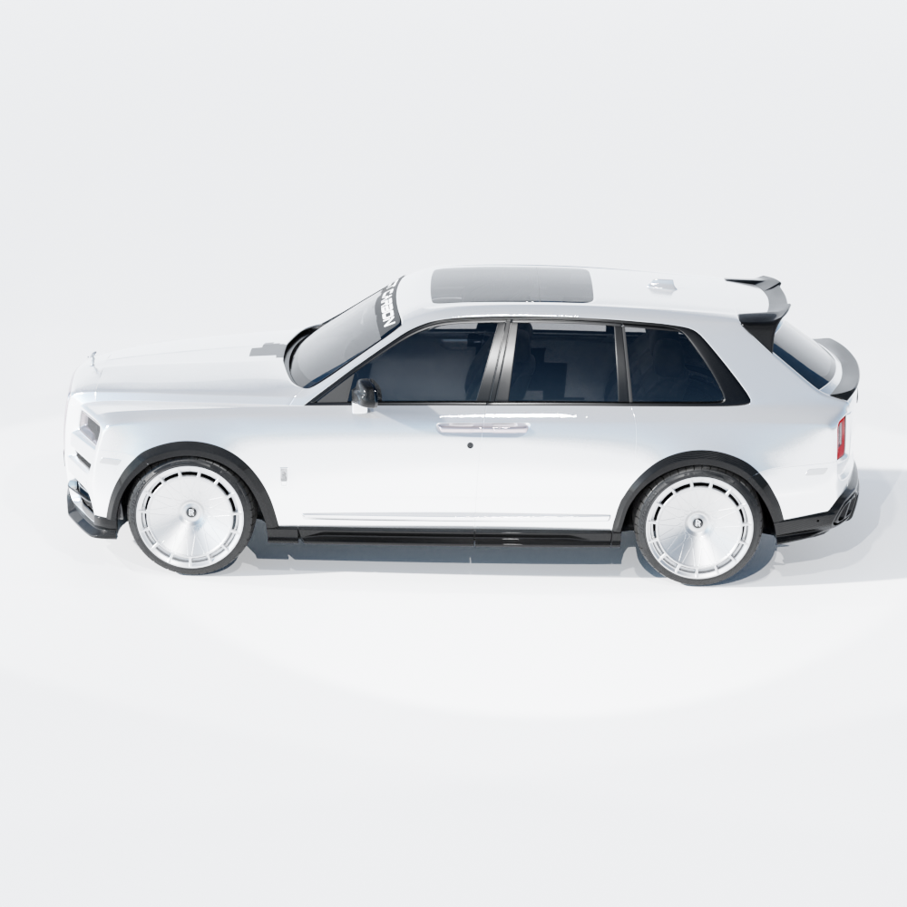 ROLLS ROYCE CULLINAN CARBON FIBRE MIDDLE SPOILER - CT DESIGN