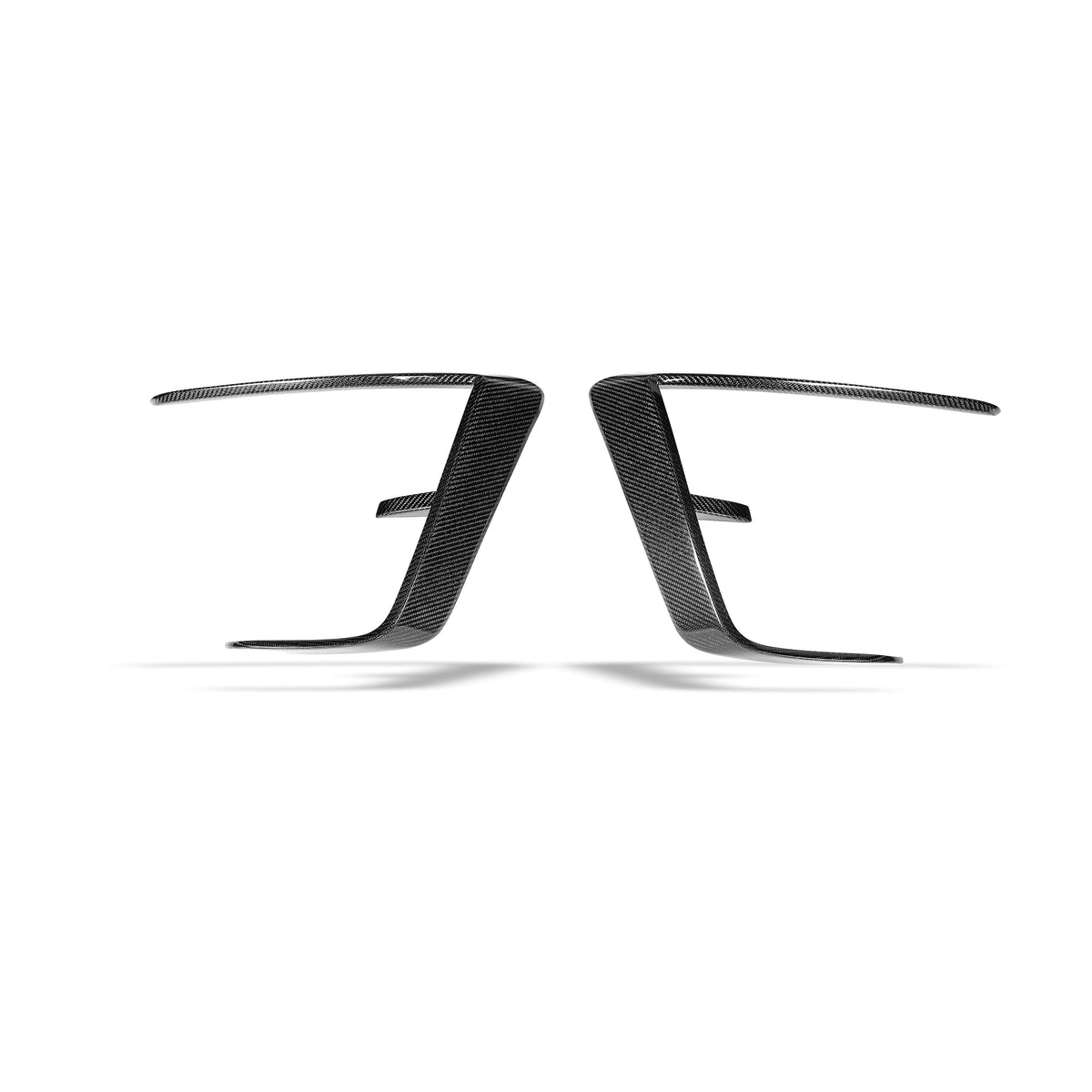 Tesla Model Y Juniper RevoZport carbon canards detail
