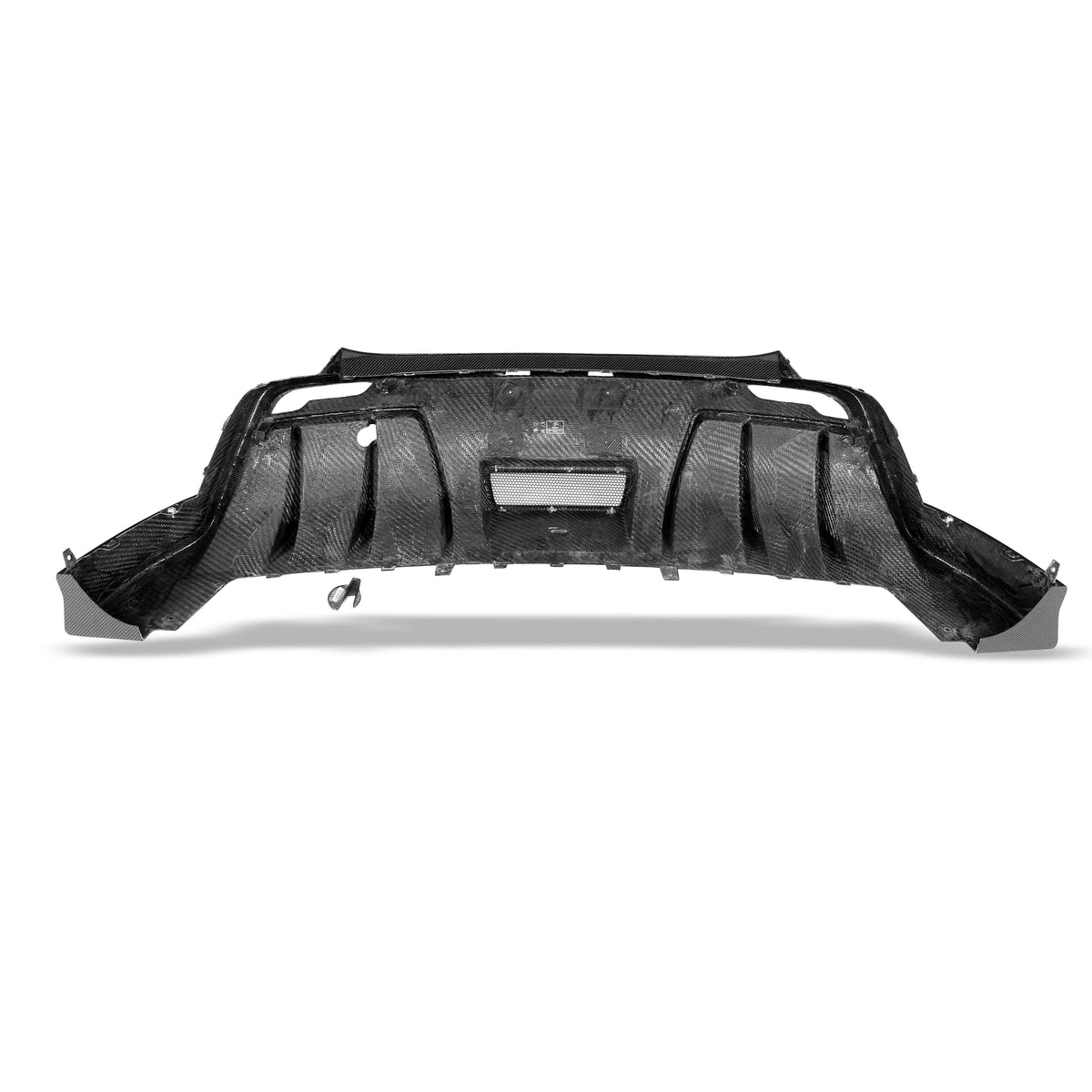 Tesla Model Y Juniper RevoZport carbon rear diffuser rear detail