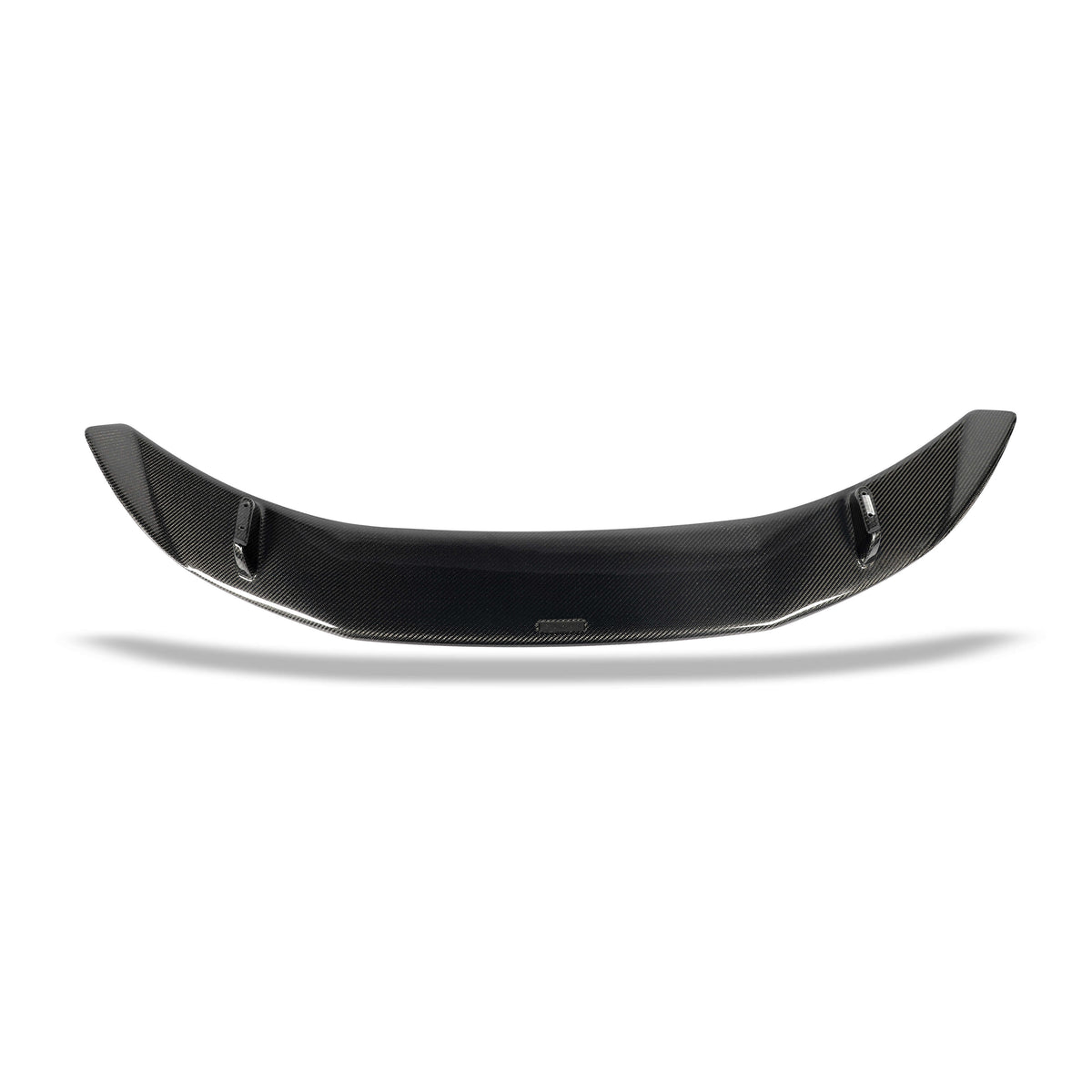 Tesla Model Y Juniper RevoZport raised carbon rear wing detail
