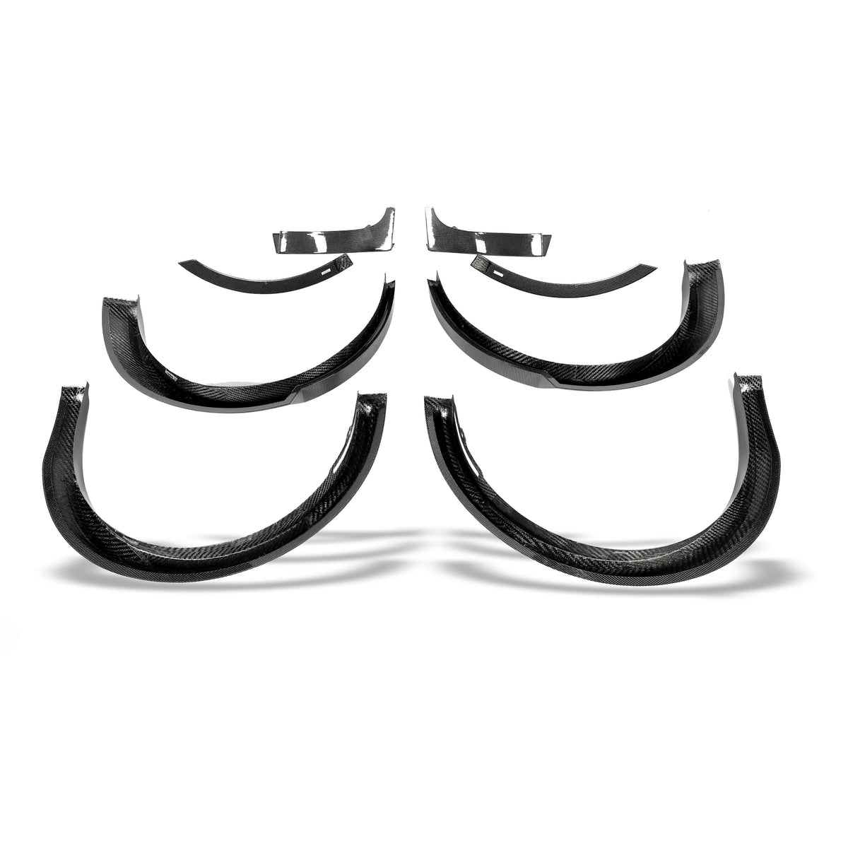 Tesla Model Y Juniper RevoZport carbon wheel arch extension rear detail