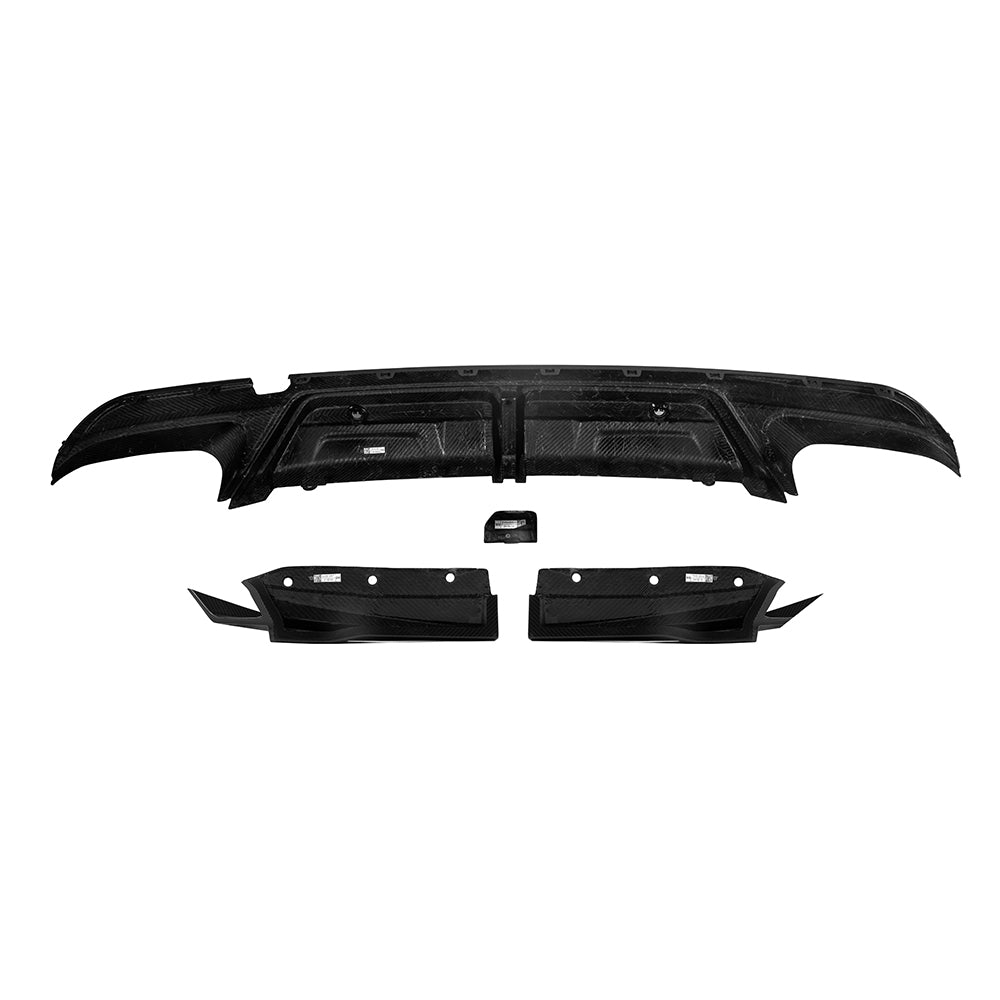 X5M F95 REAR DIFFUSER W/BRAKE LIGHT