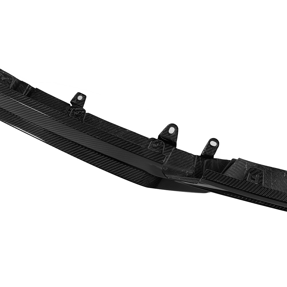 BMW F95 X5M CARBON REAR DIFFUSER W/BRAKE LIGHT
