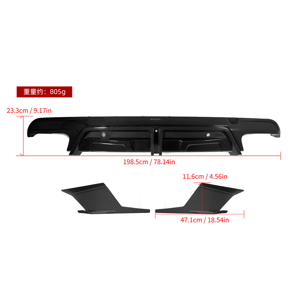CARBON BRAKE LIGHT DIFFUSER FOR BMW F95 X5M