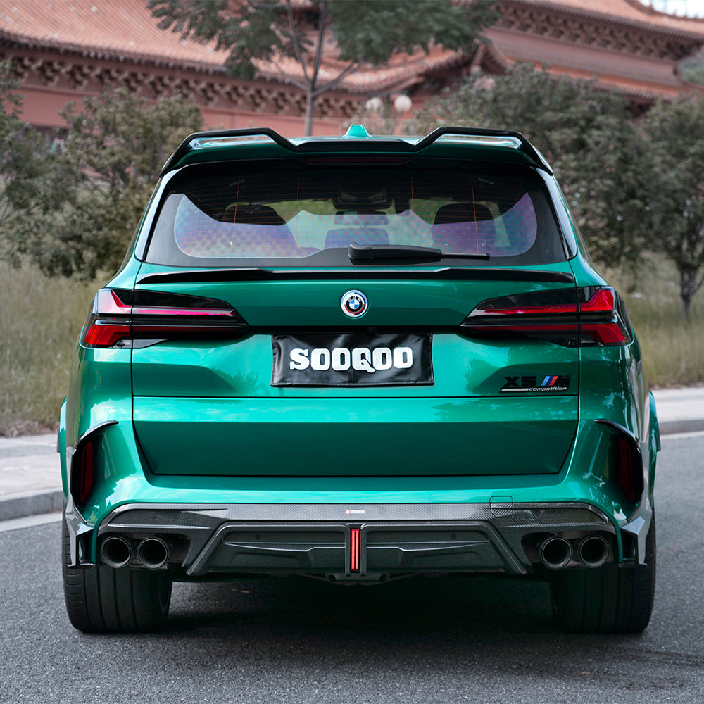 X5M F95 CARBON REAR DIFFUSER W/BRAKE LIGHT