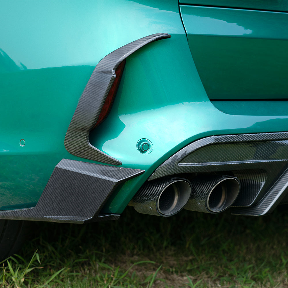 RHT BMW X5M F95 LCI Carbon Fiber Rear Vent Trim