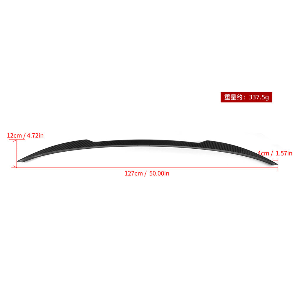 BMW M3 TOURING G81 CARBON FIBER TRUNK SPOILER