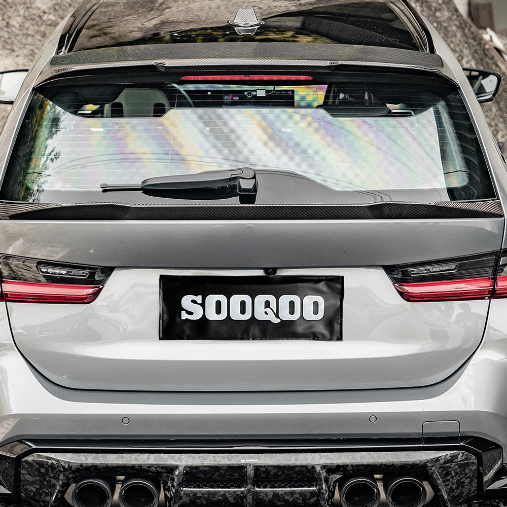 BMW G81 M3 CARBON FIBER TRUNK SPOILER