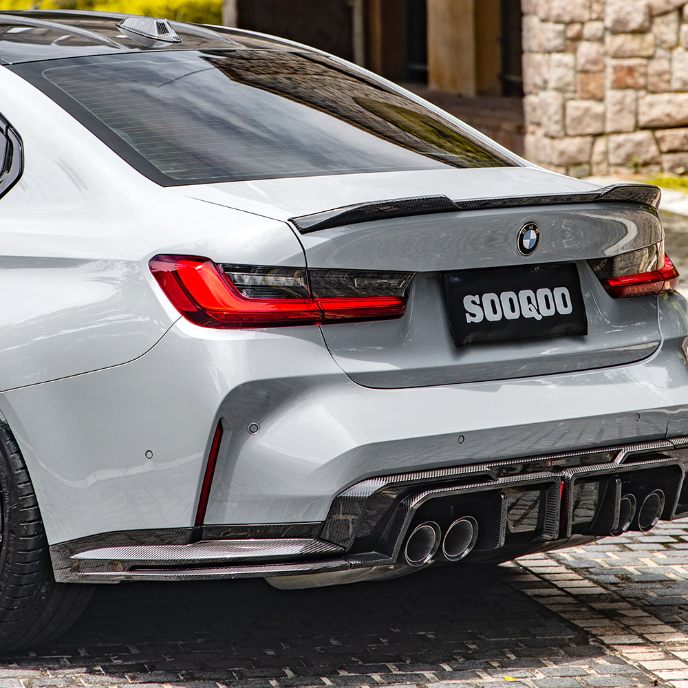 BMW G80 M3 CARBON REAR DIFFUSER