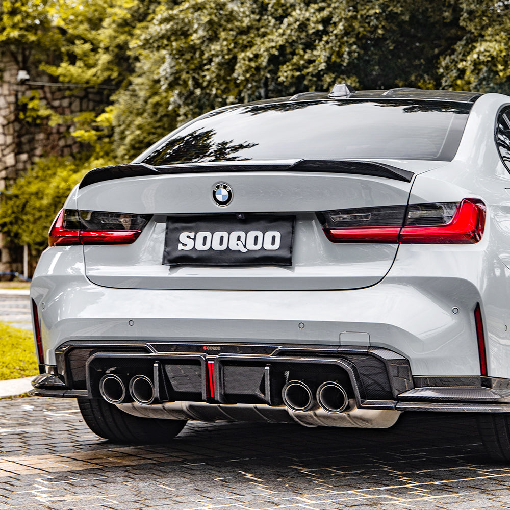BMW M3 G80 CARBON REAR DIFFUSER