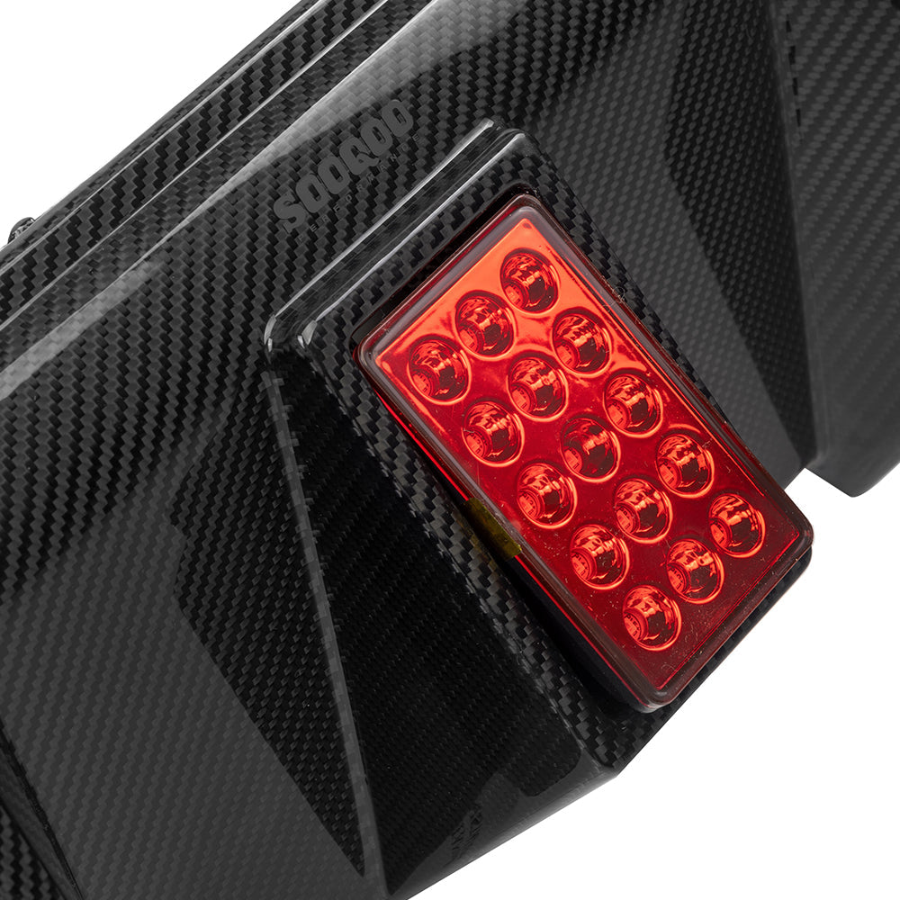 RHT BMW M2 G87 Type-C Prepreg Carbon Fiber Rear Diffuser With Brake Light