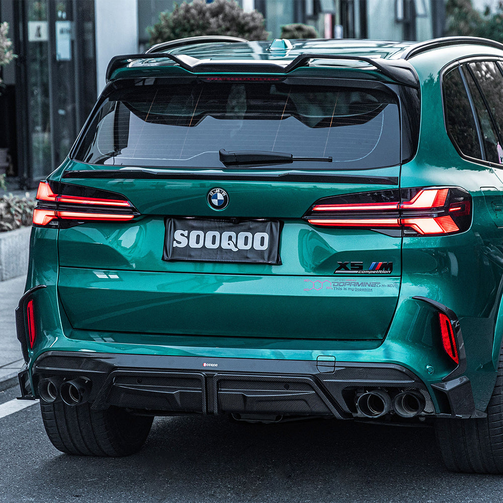 RHT BMW X5M F95 LCI Prepreg Carbon Fiber Diffuser