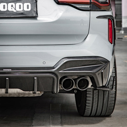 BMW X3M / X4M F97 3 Piece Rear Diffuser