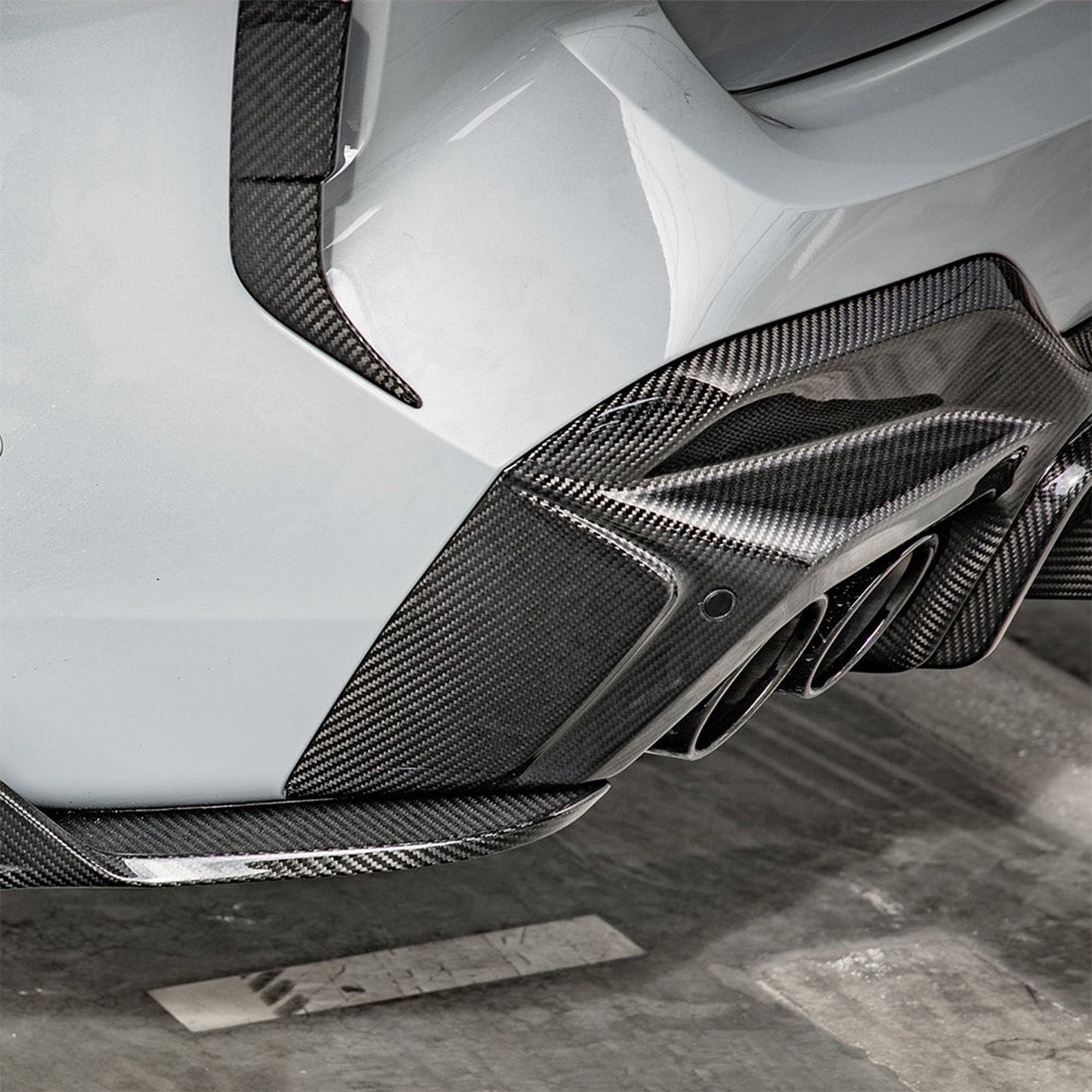 BMW X3M / X4M F97 3 Piece Rear Diffuser