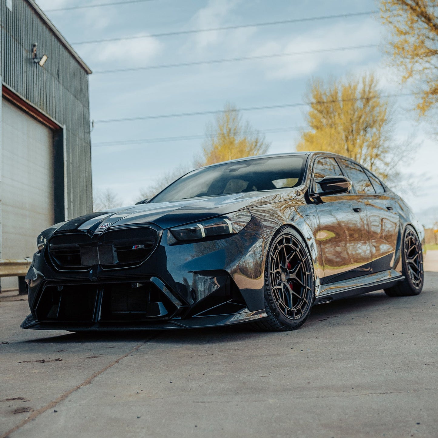 BMW M5 SQ-A Front Splitter