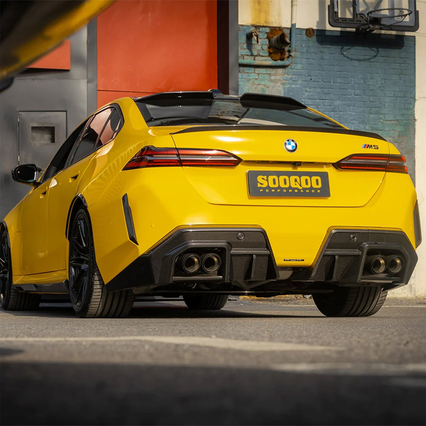 BMW M5 SQ-A Rear Diffuser
