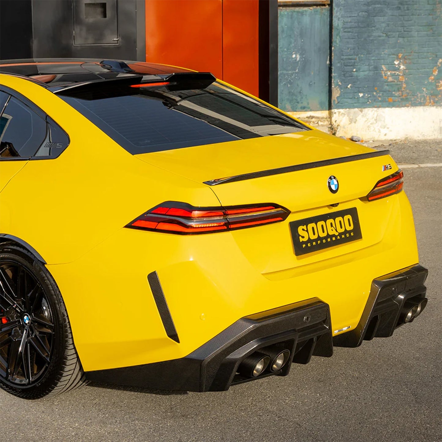 BMW M5 SQ-A Rear Diffuser