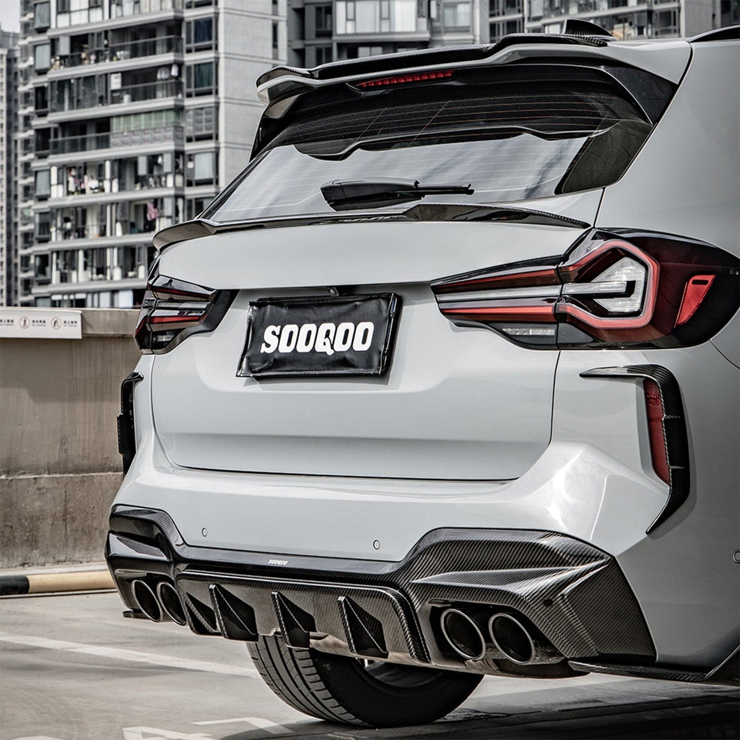 BMW X3M / X4M F97 SQ Rear Canards