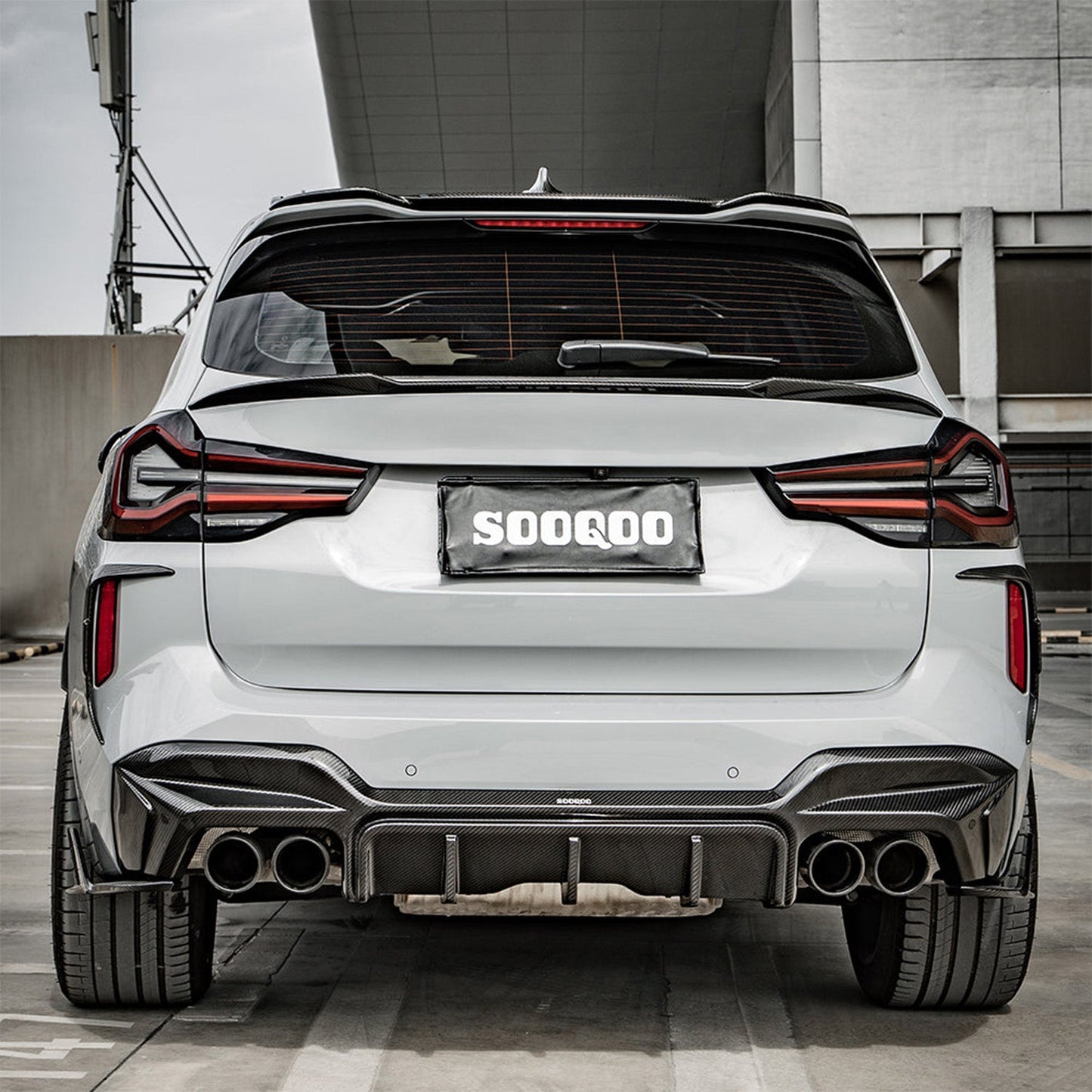 BMW X3M / X4M F97 SQ Rear Canards