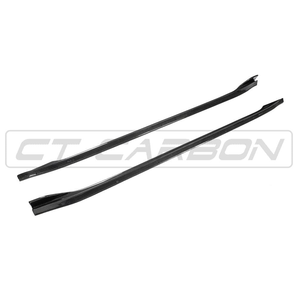 CT CARBON Vehicles & Parts TESLA MODEL 3 CARBON FIBRE SIDE SKIRTS