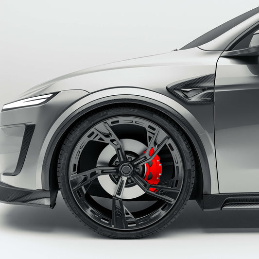 Tesla Model Y Juniper carbon fiber side fender vent trims