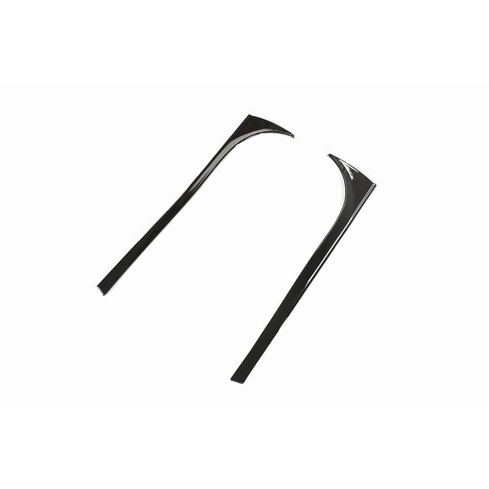 VOLKSWAGEN GOLF MK7 GLOSS BLACK REAR WINDOW TRIM-Accessories-BLAK BY CT-CT Carbon - High-quality carbon fiber and gloss black aerodynamic parts for premium sports and luxury vehicles.