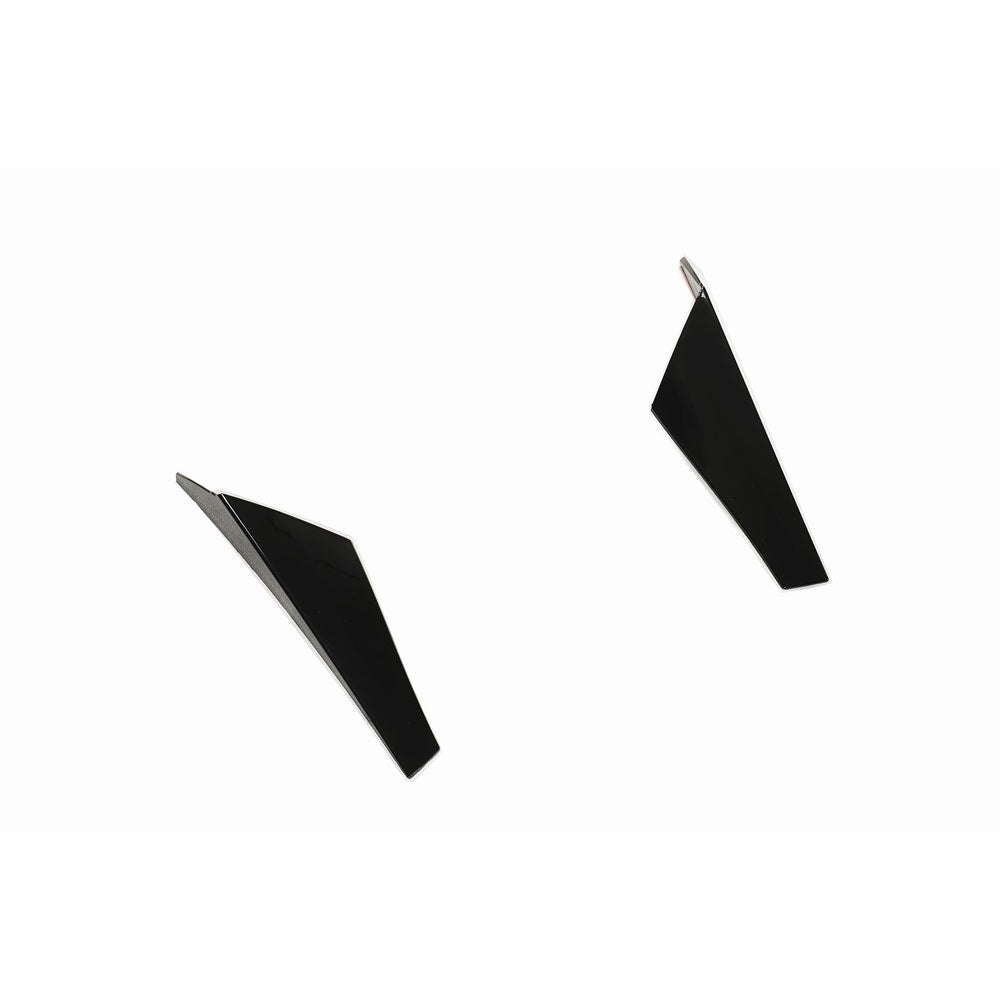 VOLKSWAGEN GOLF MK8 GLOSS BLACK REAR WINDOW TRIM-Accessories-BLAK BY CT-CT Carbon - High-quality carbon fiber and gloss black aerodynamic parts for premium sports and luxury vehicles.