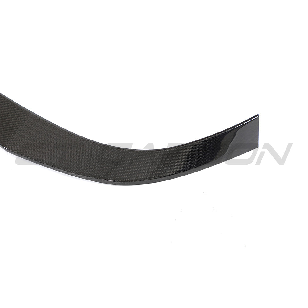 VW GOLF MK8 CS CARBON FIBRE SPOILER - CT DESIGN-Spoiler-CT CARBON-CT Carbon - High-quality carbon fiber and gloss black aerodynamic parts for premium sports and luxury vehicles.