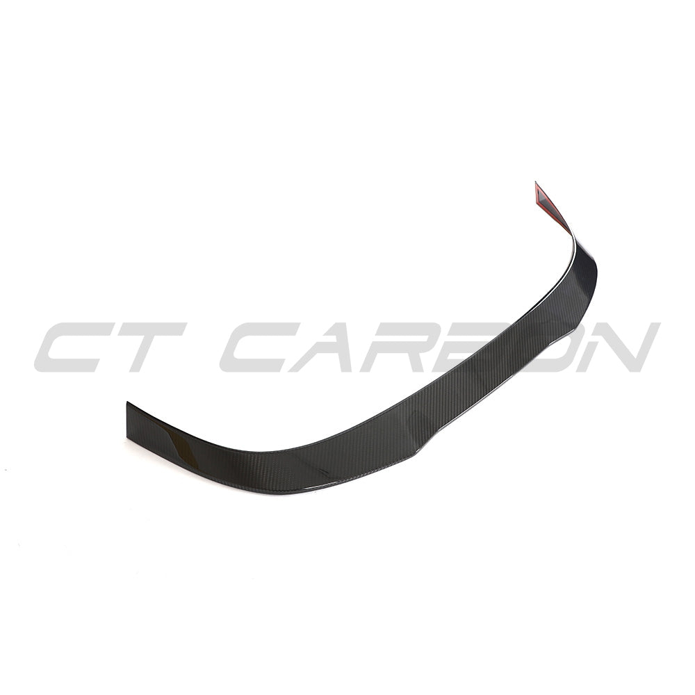 VW GOLF MK8 CS CARBON FIBRE SPOILER - CT DESIGN-Spoiler-CT CARBON-CT Carbon - High-quality carbon fiber and gloss black aerodynamic parts for premium sports and luxury vehicles.