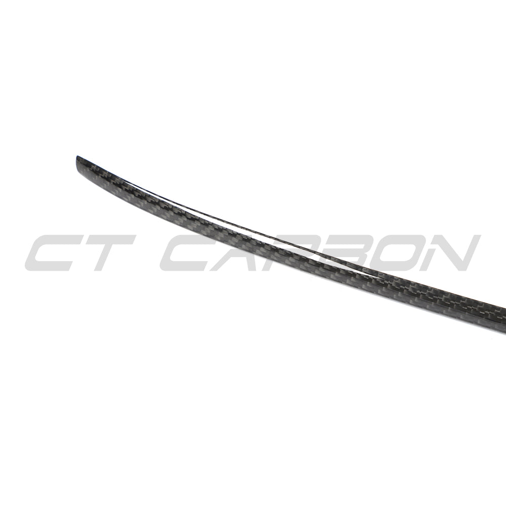 VW GOLF MK8 GTI CARBON FIBRE FRONT TRIM-Accessories-CT CARBON-CT Carbon - High-quality carbon fiber and gloss black aerodynamic parts for premium sports and luxury vehicles.