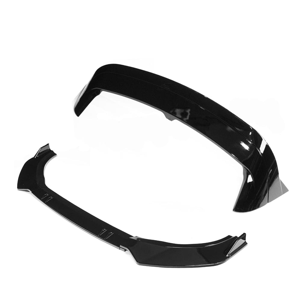 VW GOLF MK8 GTI/GTD GLOSS BLACK PACKAGE-BLACK PACK-BLAK BY CT-CT Carbon - High-quality carbon fiber and gloss black aerodynamic parts for premium sports and luxury vehicles.