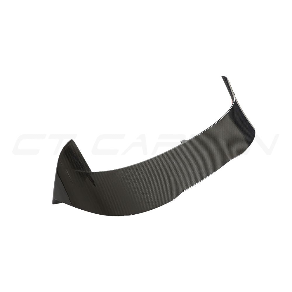 VW GOLF MK8 R CARBON FIBRE SPOILER - CT DESIGN-Spoiler-CT CARBON-CT Carbon - High-quality carbon fiber and gloss black aerodynamic parts for premium sports and luxury vehicles.