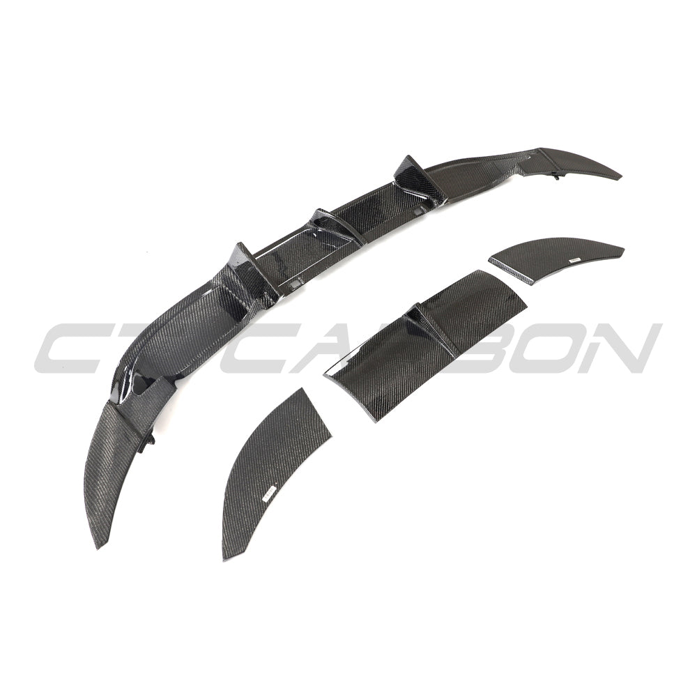 VW GOLF R MK7 2014-2017 CARBON FIBRE DIFFUSER-Diffuser-CT CARBON-CT Carbon - High-quality carbon fiber and gloss black aerodynamic parts for premium sports and luxury vehicles.