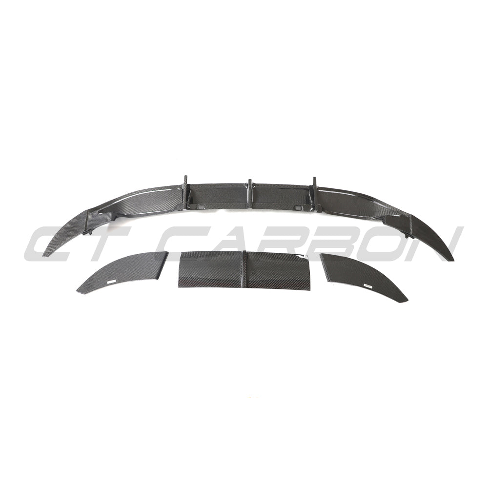 VW GOLF R MK7 2014-2017 CARBON FIBRE DIFFUSER-Diffuser-CT CARBON-CT Carbon - High-quality carbon fiber and gloss black aerodynamic parts for premium sports and luxury vehicles.