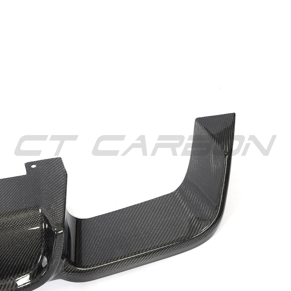 X3M F97 2018-2023 CARBON FIBRE DIFFUSER-Splitter-CT CARBON-CT Carbon - High-quality carbon fiber and gloss black aerodynamic parts for premium sports and luxury vehicles.