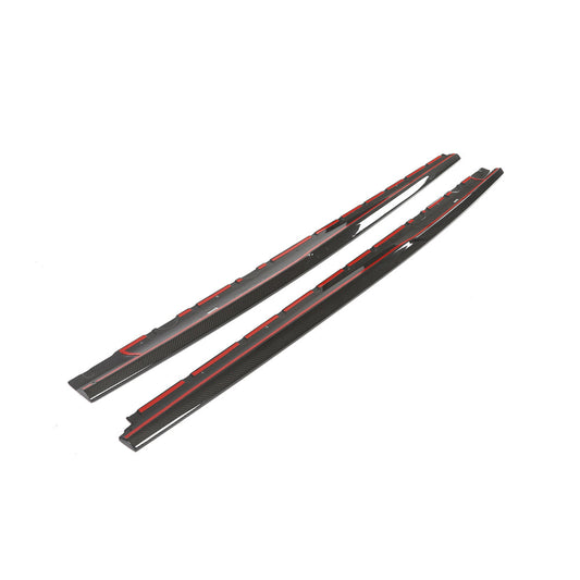 AUDI R8 V10 GEN 2.5 CARBON FIBRE SIDE SKIRTS - CT DESIGN