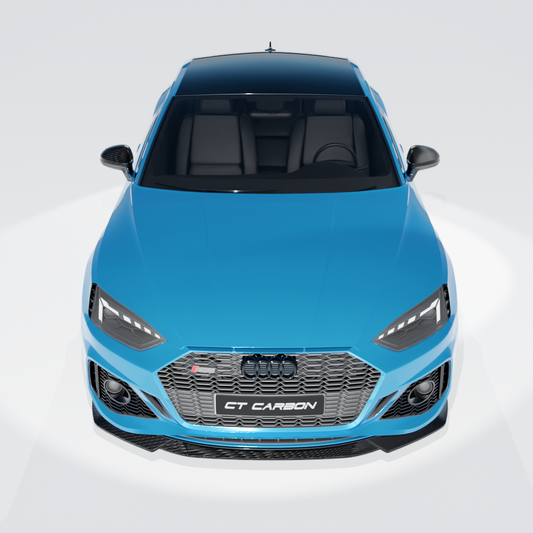 AUDI RS5 B9.5 COUPE 2020-2024 FULL CARBON FIBRE KIT - CT DESIGN-Kit-CT CARBON-CT Carbon - High-quality carbon fiber and gloss black aerodynamic parts for premium sports and luxury vehicles.
