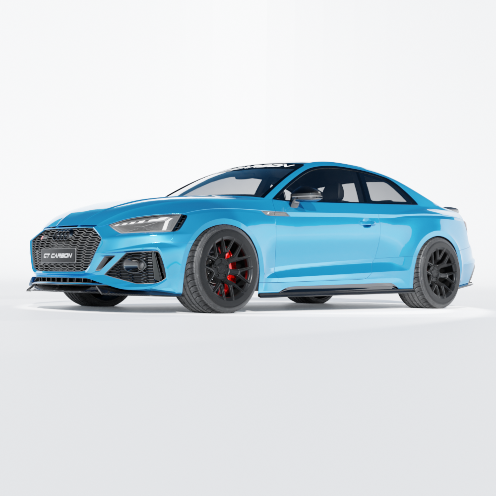 AUDI RS5 B9.5 COUPE 2020-2024 FULL CARBON FIBRE KIT - CT DESIGN-Kit-CT CARBON-CT Carbon - High-quality carbon fiber and gloss black aerodynamic parts for premium sports and luxury vehicles.