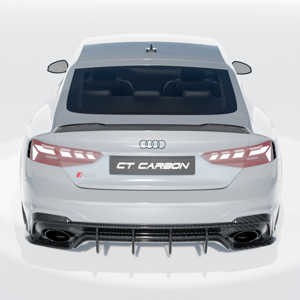AUDI RS5 B9.5 SPORTBACK 2020-2024 FULL CARBON FIBRE KIT - CT DESIGN-Kit-CT CARBON-CT Carbon - High-quality carbon fiber and gloss black aerodynamic parts for premium sports and luxury vehicles.