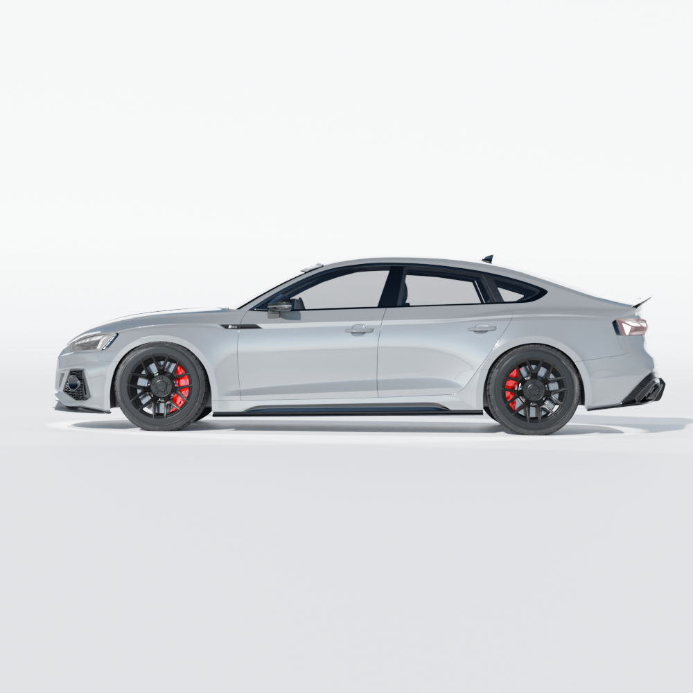 AUDI RS5 B9.5 SPORTBACK 2020-2024 FULL CARBON FIBRE KIT - CT DESIGN-Kit-CT CARBON-CT Carbon - High-quality carbon fiber and gloss black aerodynamic parts for premium sports and luxury vehicles.