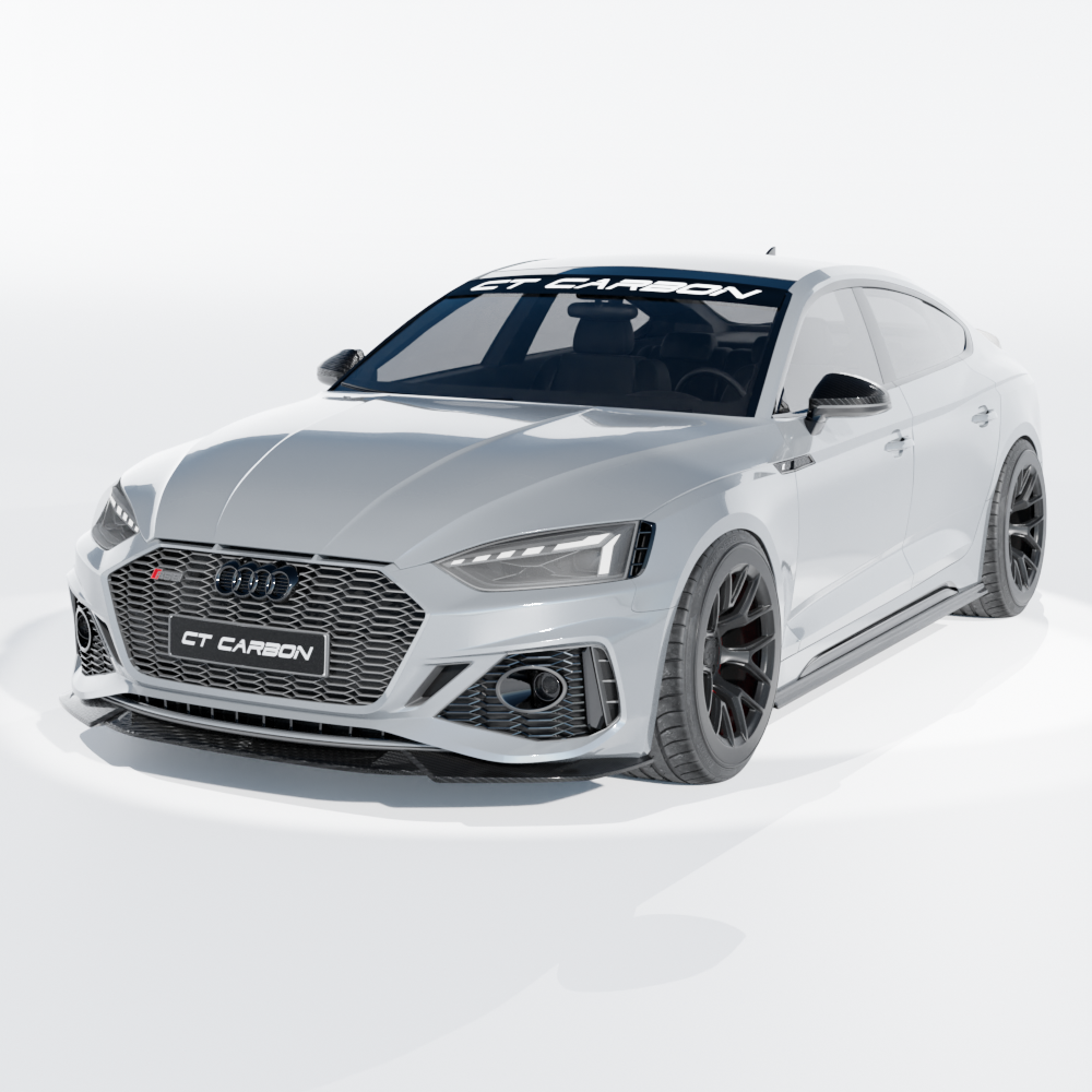 AUDI RS5 B9.5 SPORTBACK 2020-2024 FULL CARBON FIBRE KIT - CT DESIGN-Kit-CT CARBON-CT Carbon - High-quality carbon fiber and gloss black aerodynamic parts for premium sports and luxury vehicles.