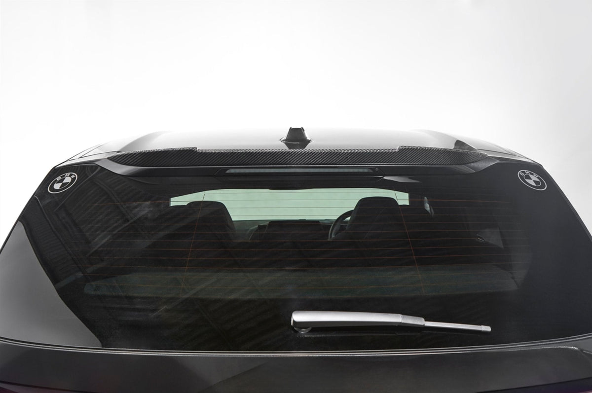 BMW XM G09 Carbon Fibre Rear Roof Spoiler by 3D Design - AUTOID® - Rear Spoilers - 3DDesign