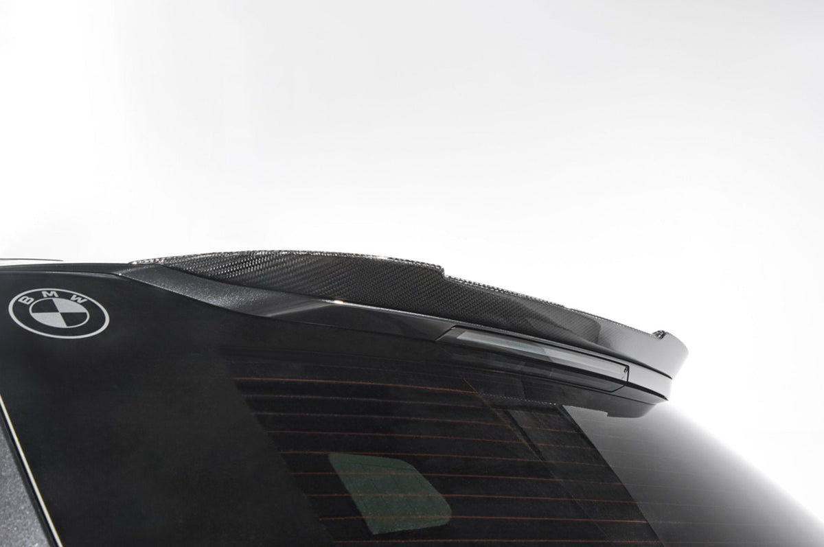 BMW XM G09 Carbon Fibre Rear Roof Spoiler by 3D Design - AUTOID® - Rear Spoilers - 3DDesign