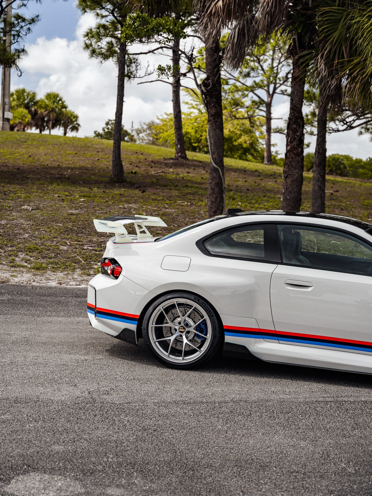 TREVORA BMW G87 M2 TR87 Pre-preg Carbon Fibre Rear Bumper Winglets by TREVORA (2023+)  Side Skirts & Winglets  AUTOID®  