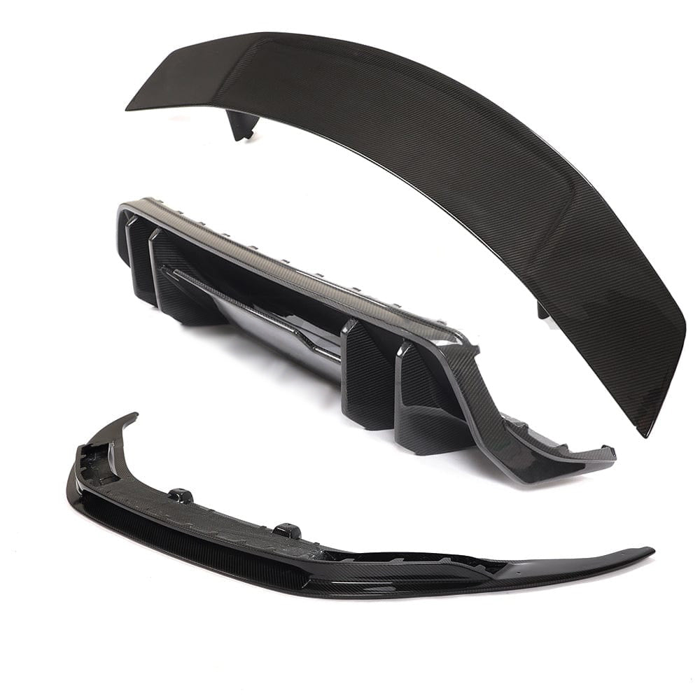 AUDI R8 V10 GEN 2 CARBON FIBRE KIT - V STYLE-Kit-CT CARBON-CT Carbon - High-quality carbon fiber and gloss black aerodynamic parts for premium sports and luxury vehicles.