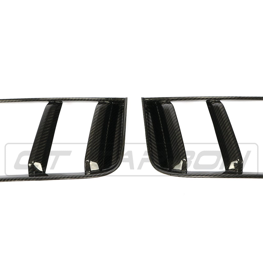 CT CARBON Rear Grille AUDI R8 V10 GEN 2 CARBON FIBRE REAR SIDE GRILLES