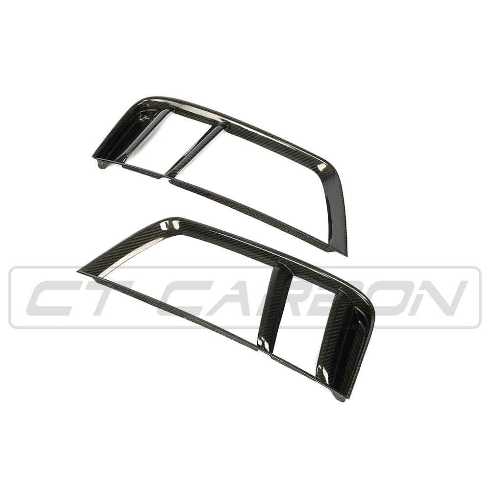 CT CARBON Rear Grille AUDI R8 V10 GEN 2 CARBON FIBRE REAR SIDE GRILLES