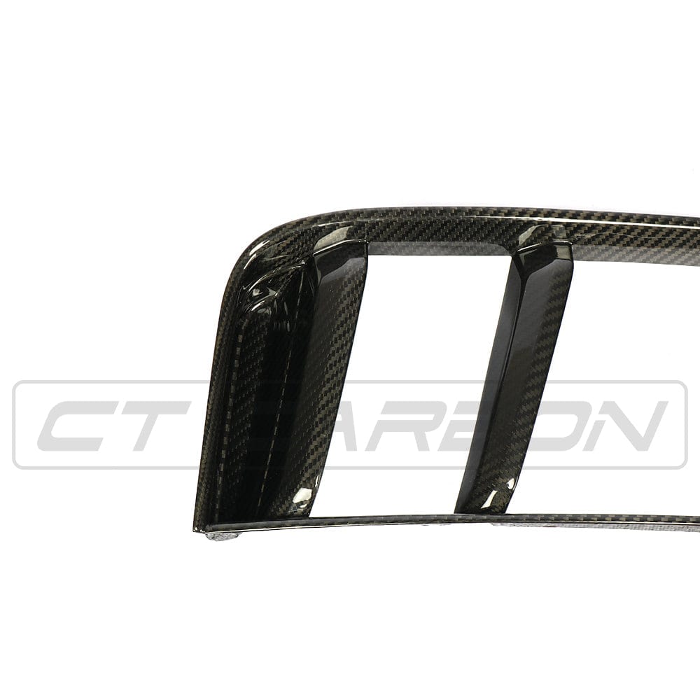 CT CARBON Rear Grille AUDI R8 V10 GEN 2 CARBON FIBRE REAR SIDE GRILLES